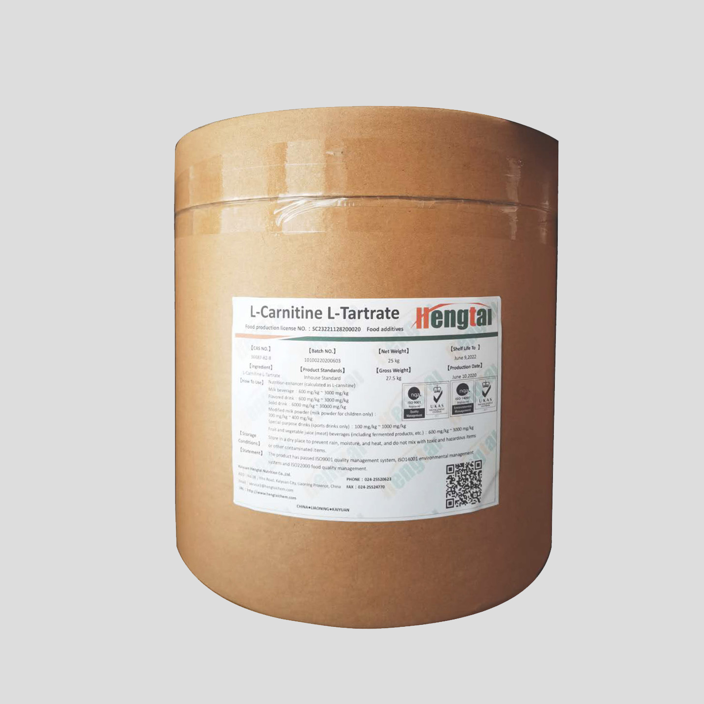 L- Carnitine L-Tartrate